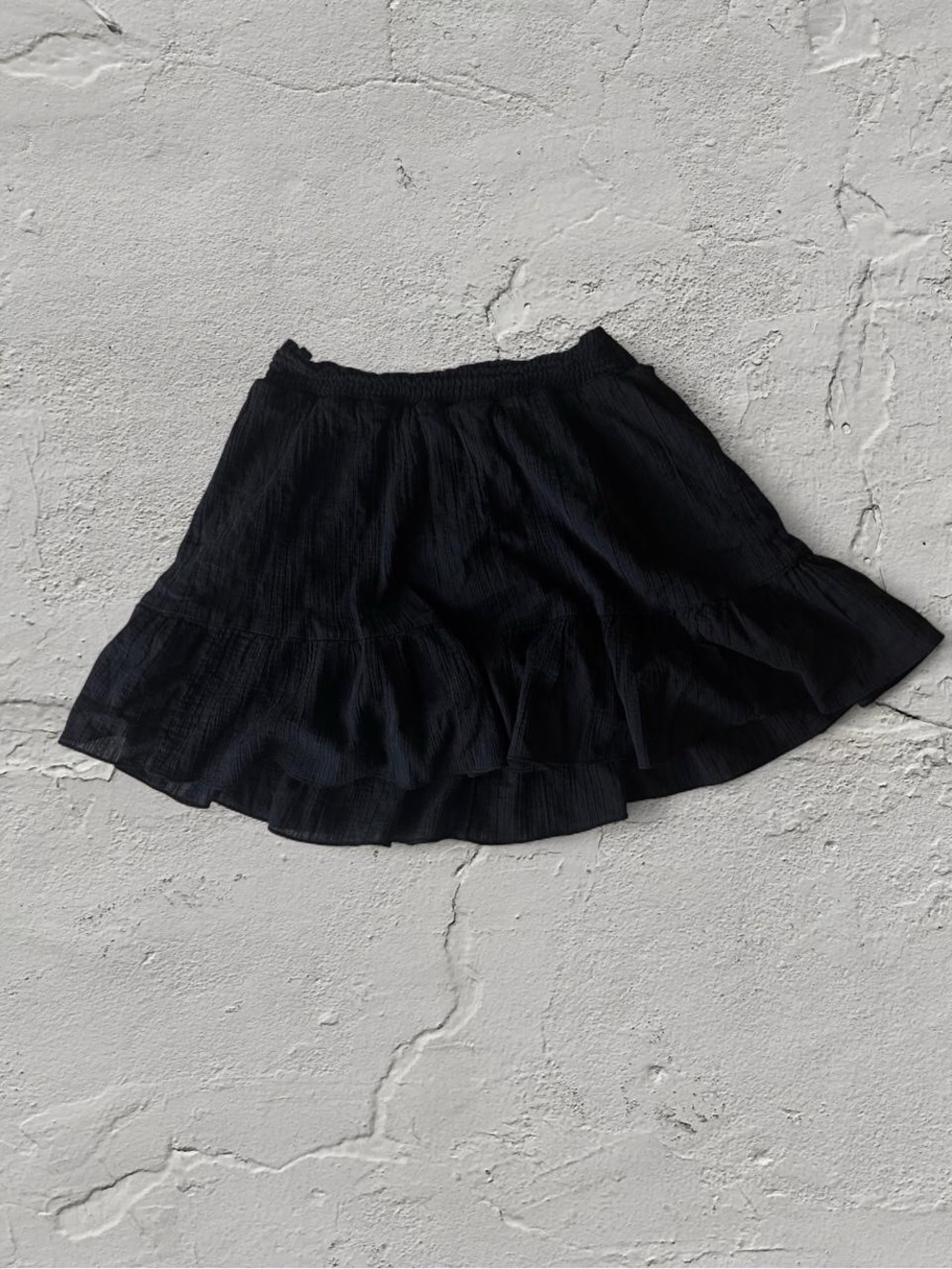 Old Navy 2009  Black Tiered Mini Skirt